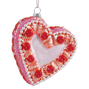 Heart Cake Ornament - Ornaments