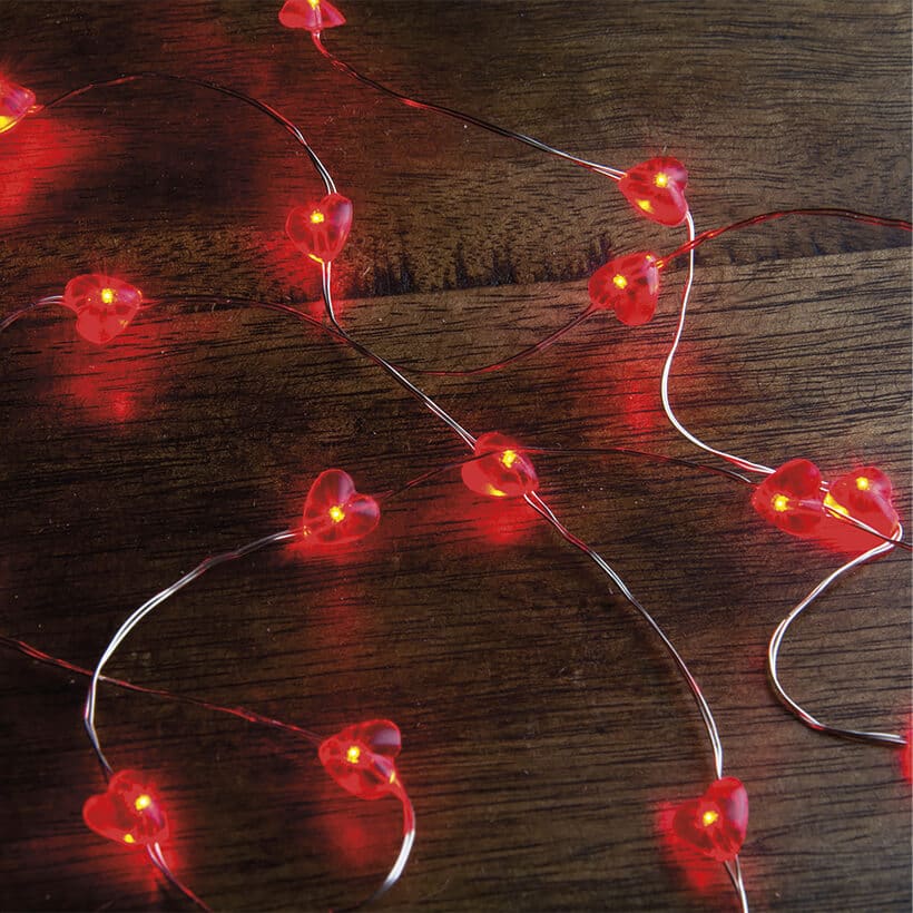 Heart Wire Lights