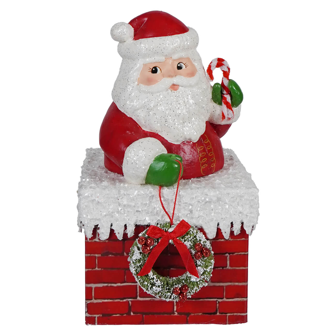 Ho Ho Santa Chimney Container - Christmas