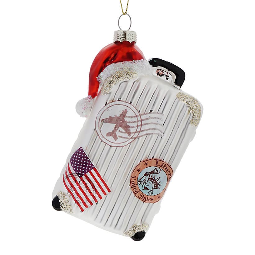 Holiday Luggage Ornament