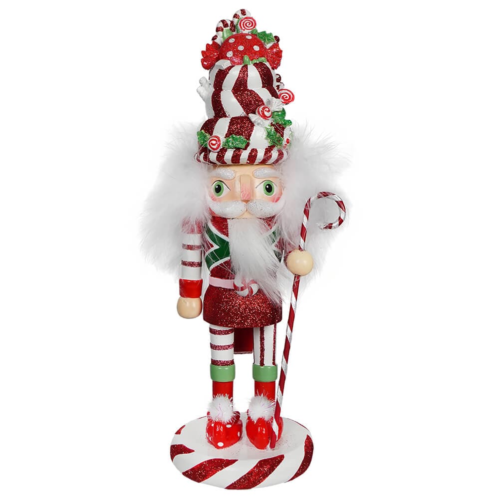 Hollywood Candy & Cake Hat Red & White Nutcracker