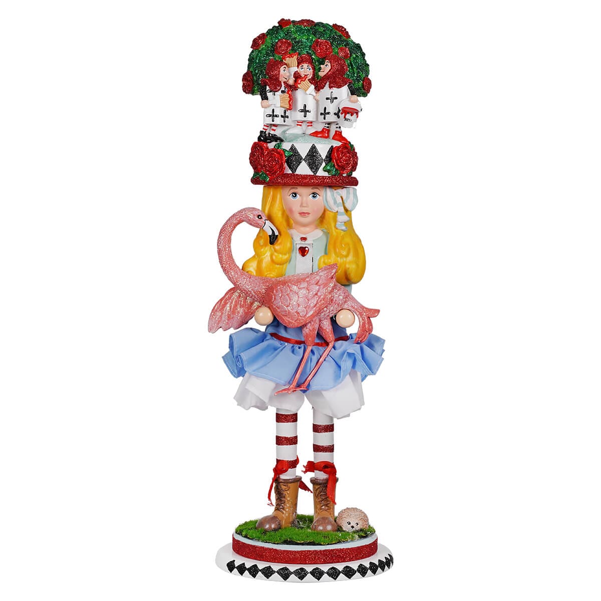 Hollywood Nutcrackers™ Alice With Flamingo Nutcracker