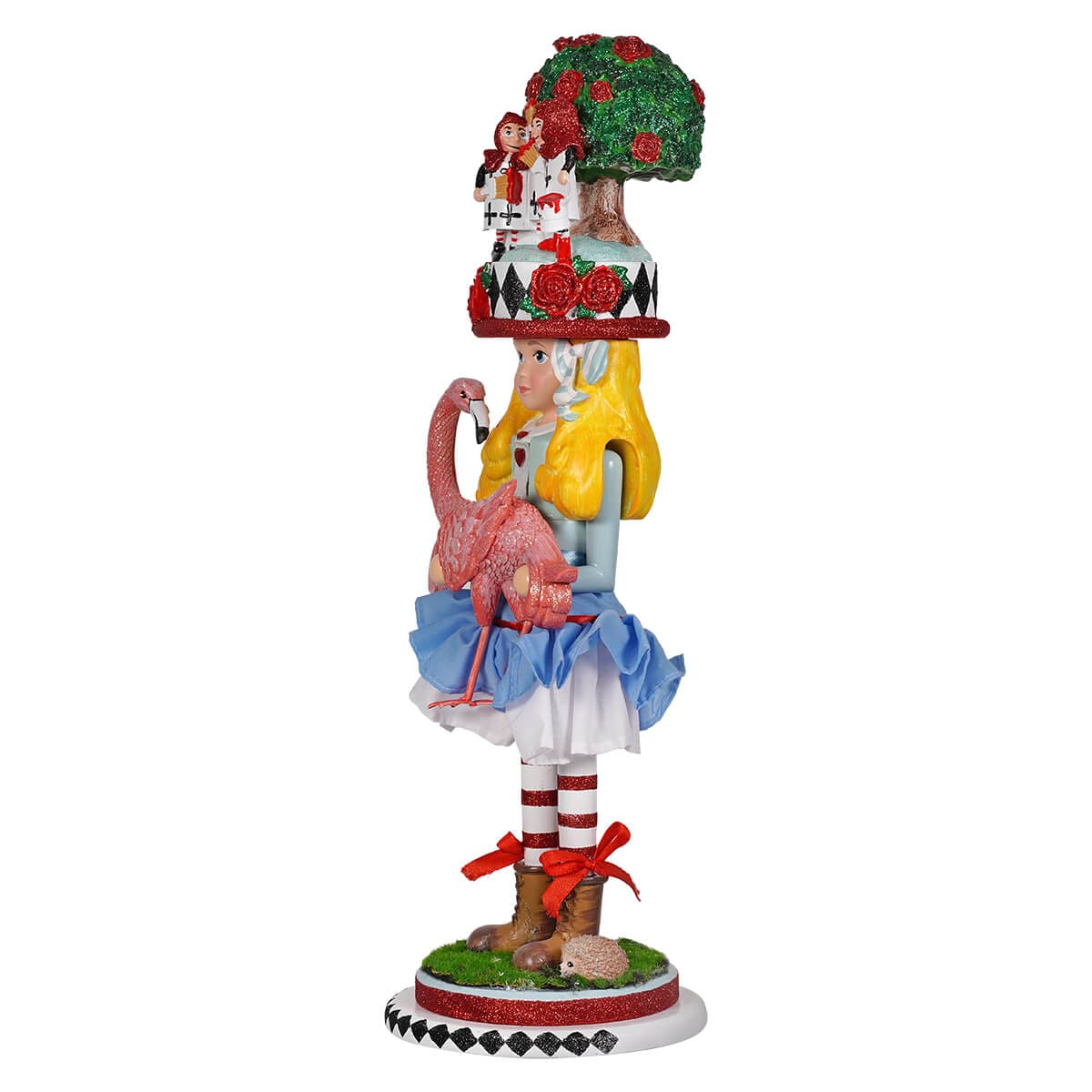 Hollywood Nutcrackers™ Alice With Flamingo Nutcracker