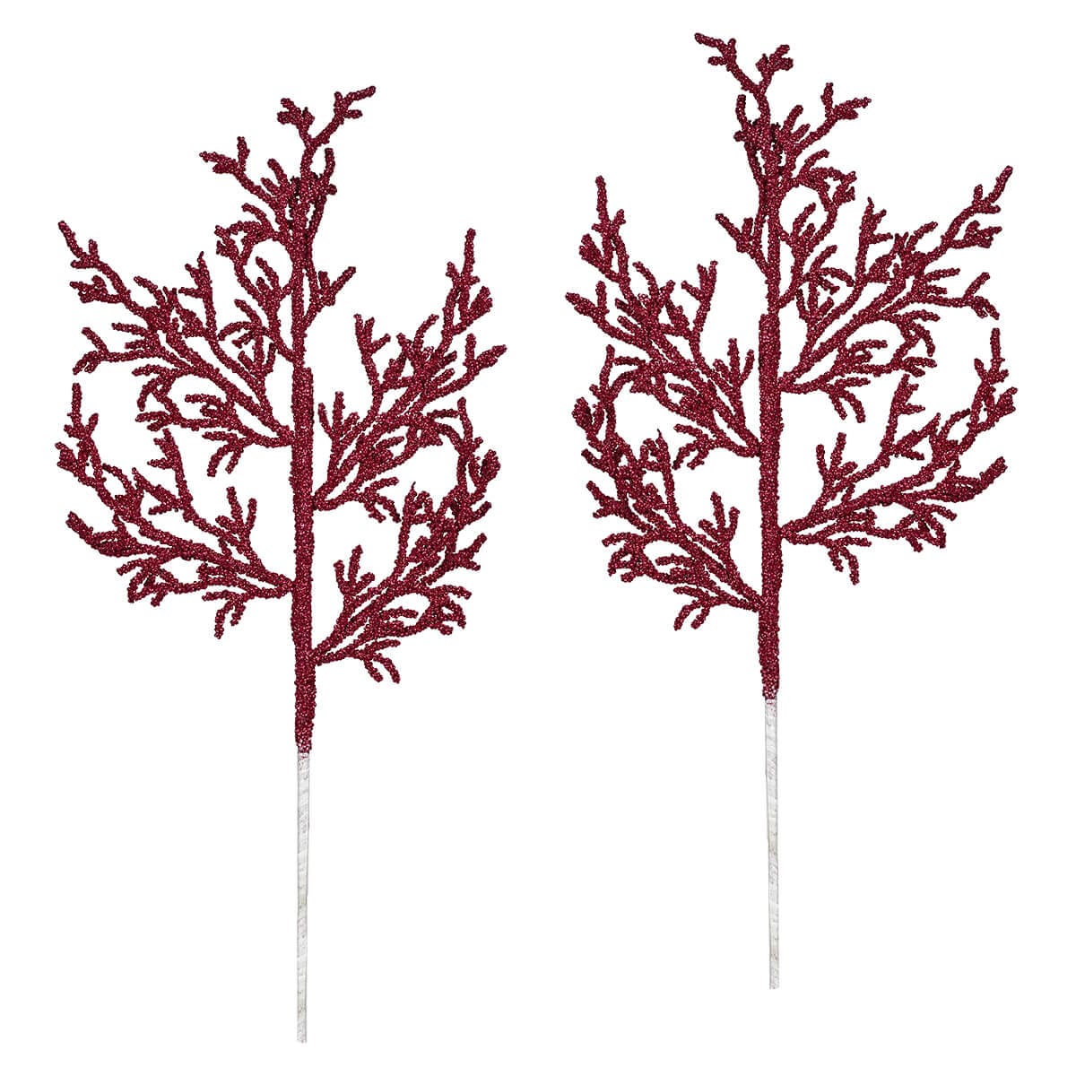 Hot Pink Coral Spray Pick Set/2