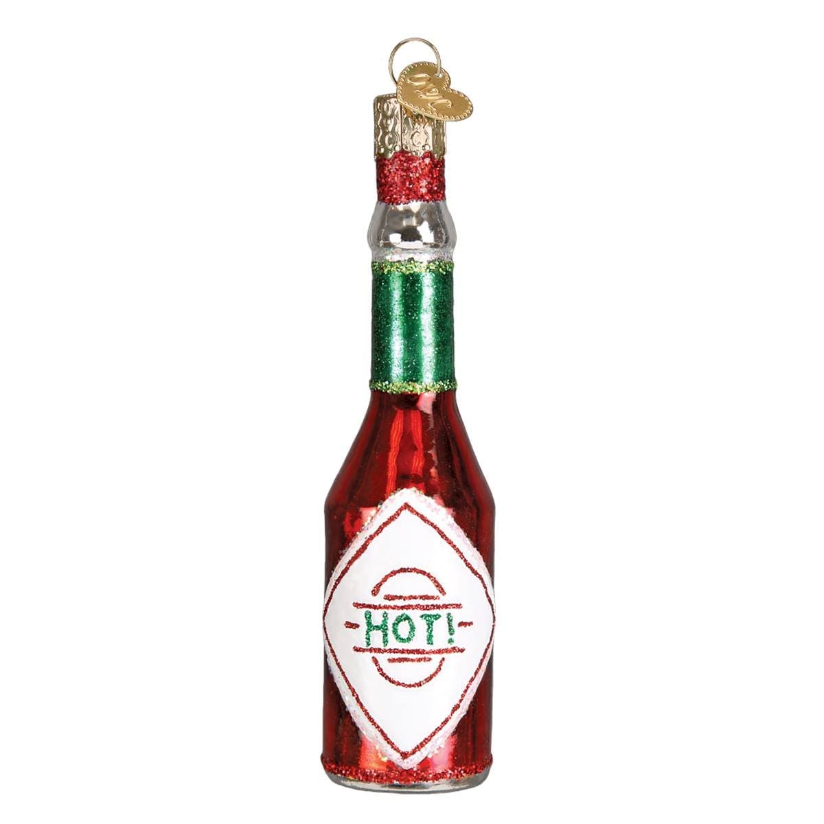 Hot Sauce Bottle Ornament