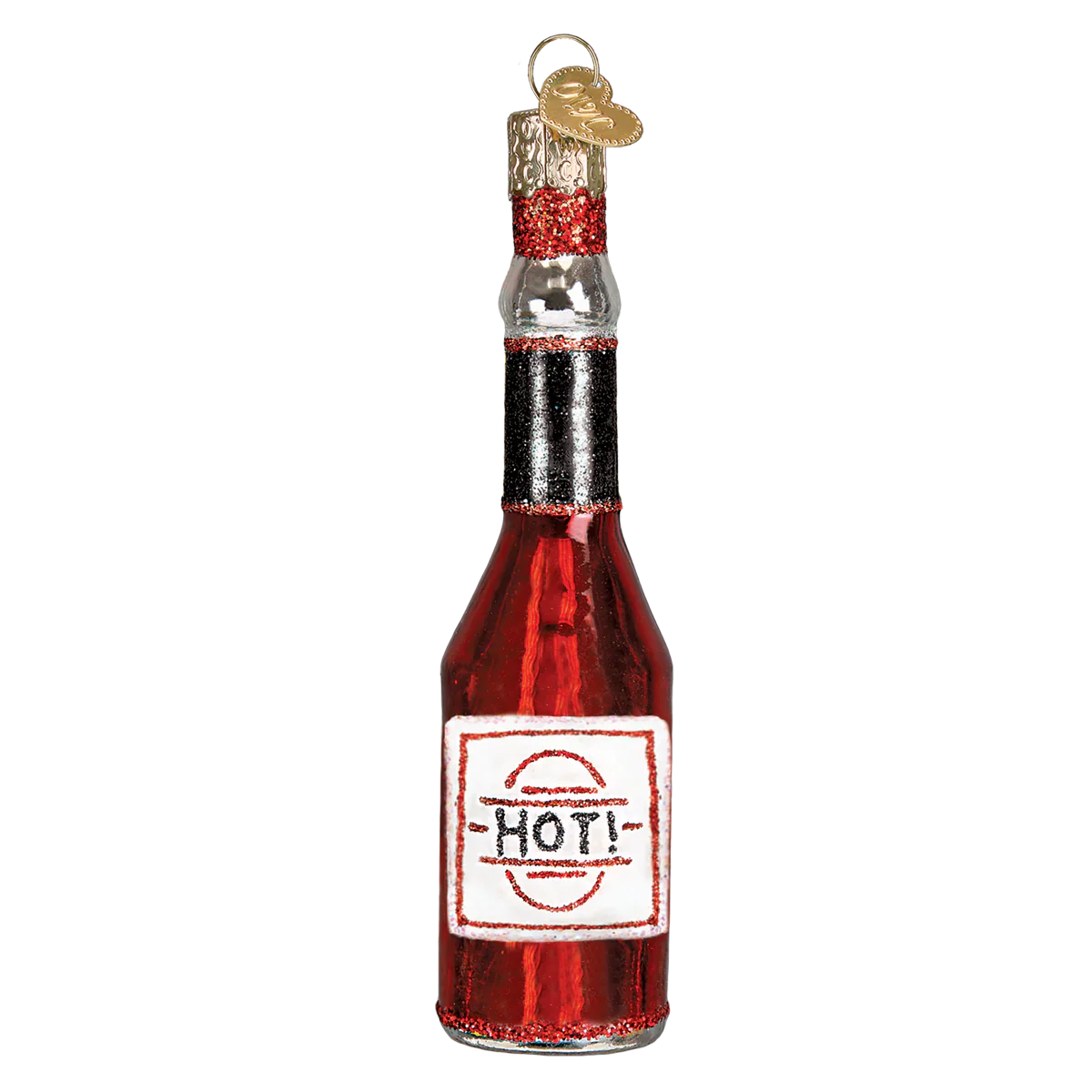 Hot Sauce Bottle Ornament - Ornaments