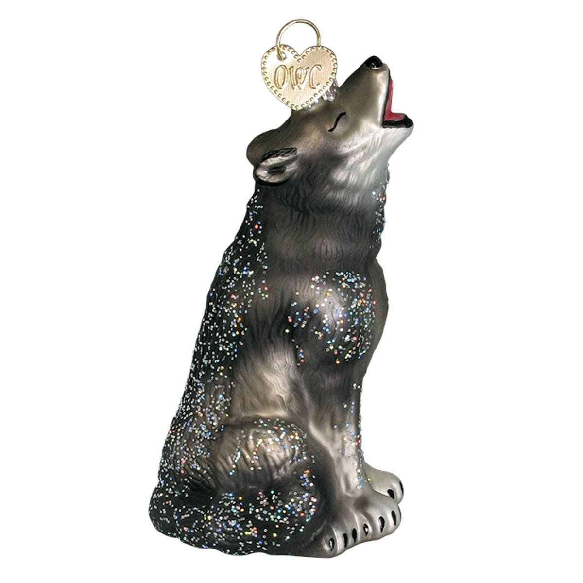 Howling Wolf Ornament