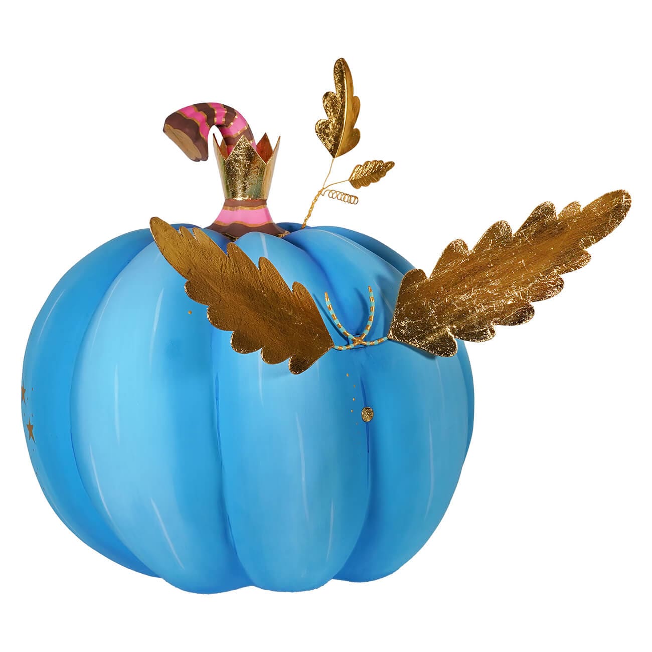 Hugourd Blue Pumpkin Pixie Display - Halloween