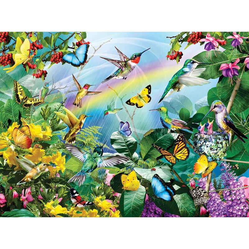 Hummingbird Sanctuary Puzzle