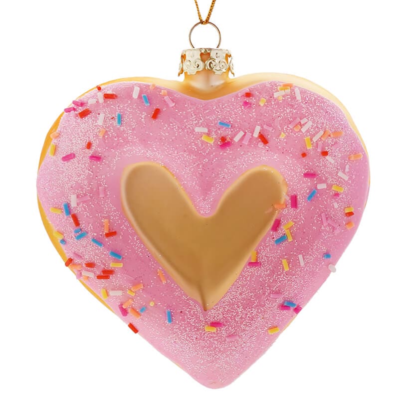 I Heart Donuts Ornament