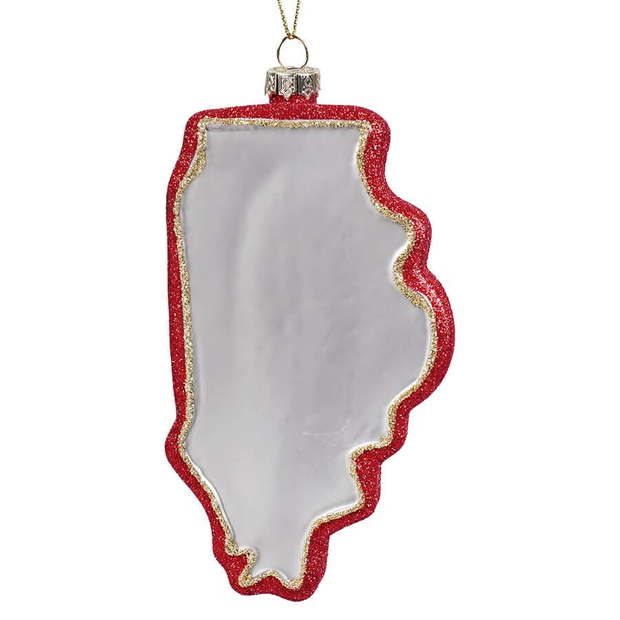 Illinois Glass Ornament - Ornaments