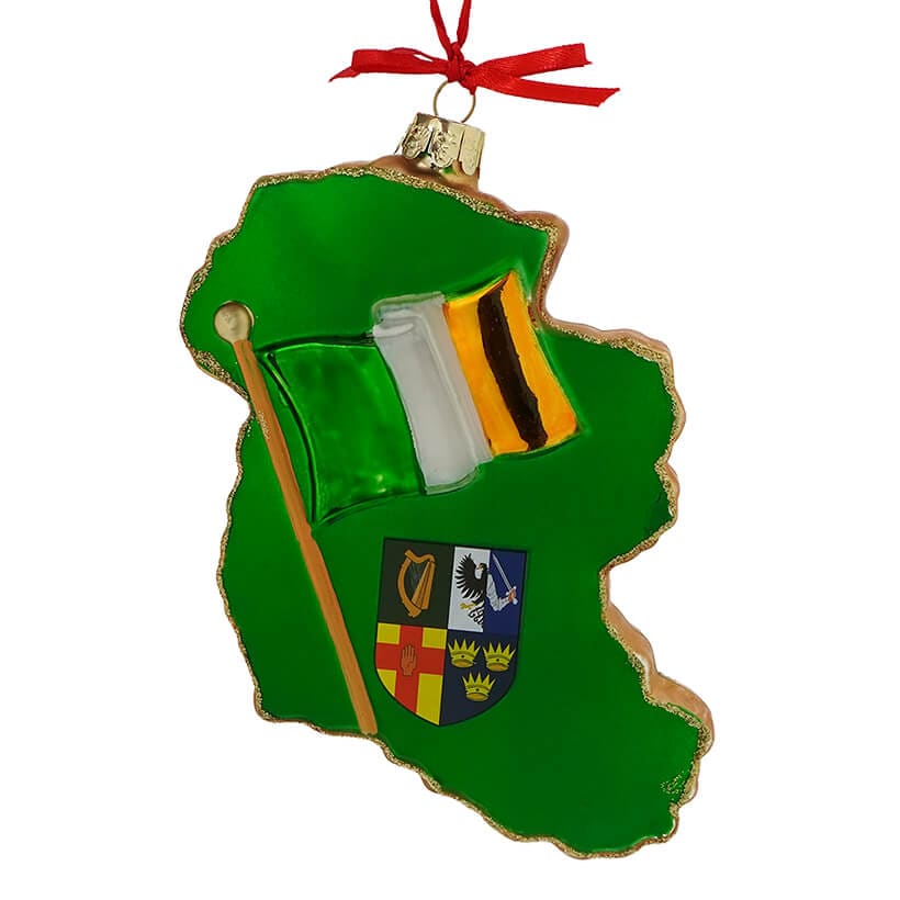 Ireland International Country Map Ornament