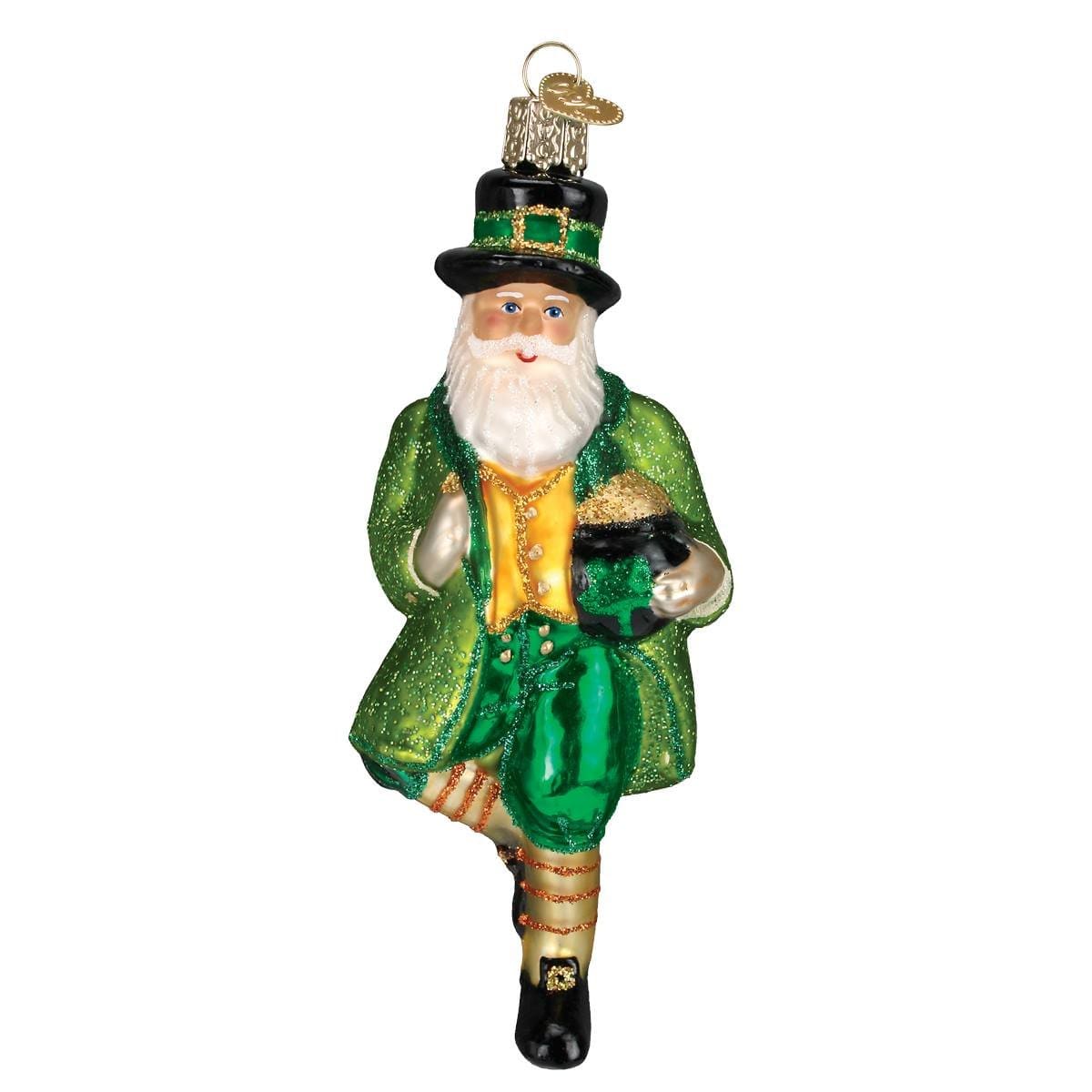 Irish Santa Ornament