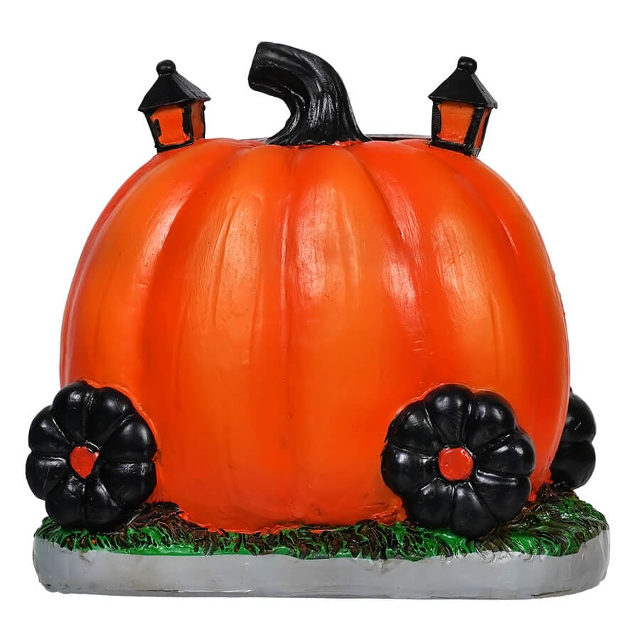 Jack O' Lantern Light Up Pick Me Up Pumpkin Wagon