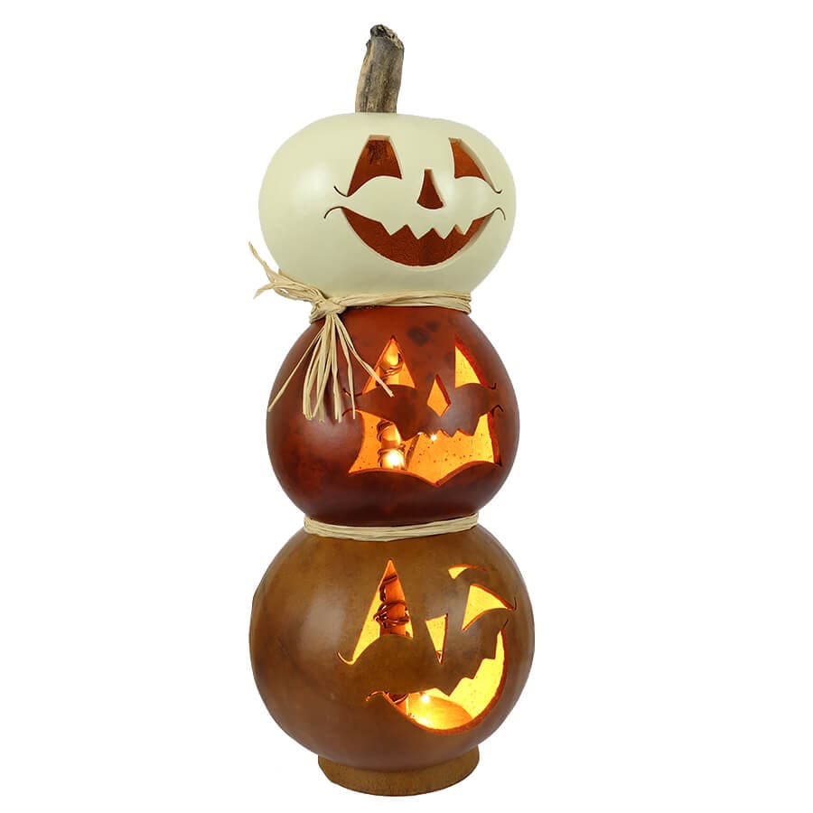 Jack Stack Lighted Gourd