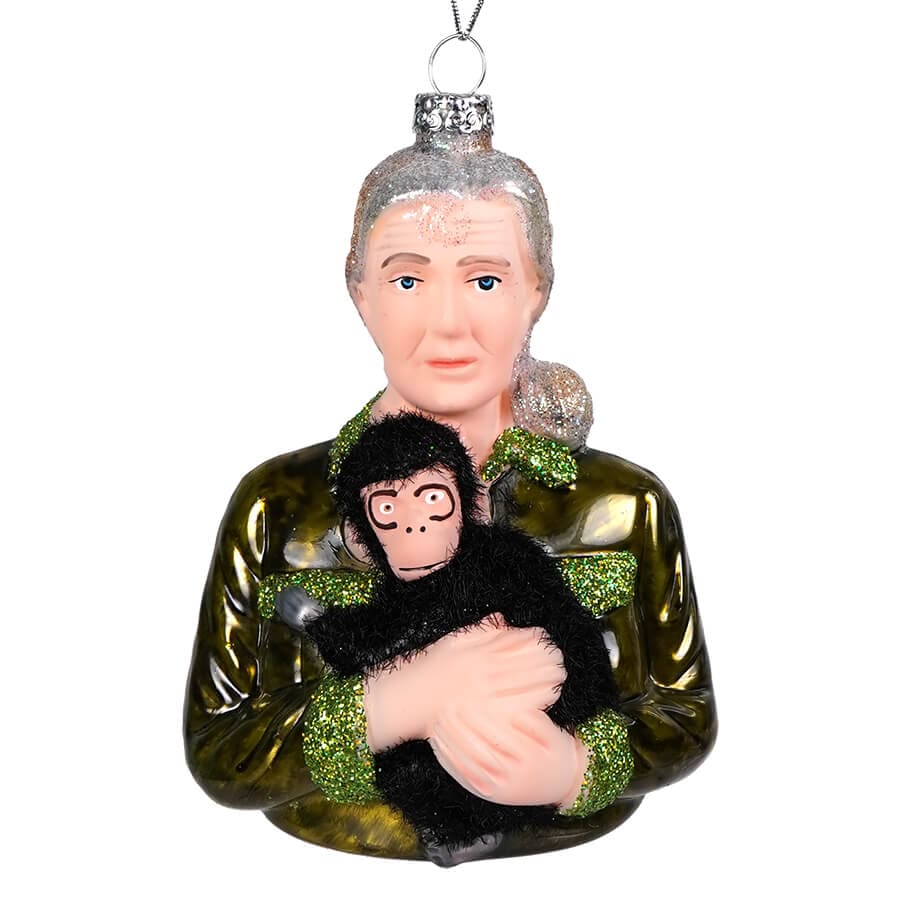 Jane Goodall Ornament - Ornaments