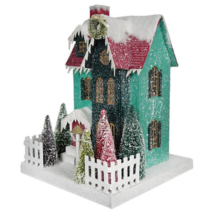 Jewel-Tide House with Red Roof