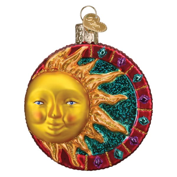 Jeweled Sun Ornament