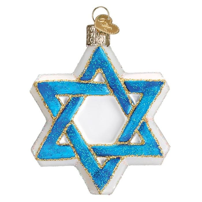 Jewish Star of David Ornament