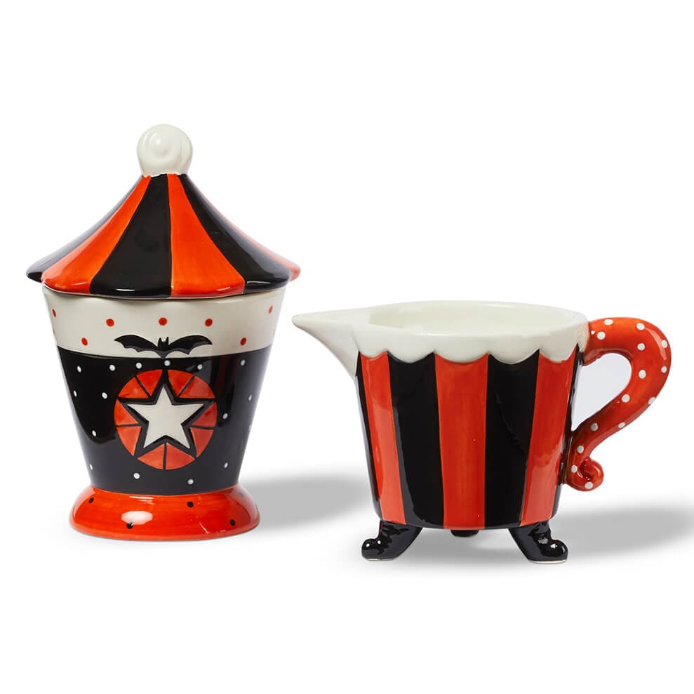 Johanna Parker Carnival Cottage Cream & Sugar Set/2