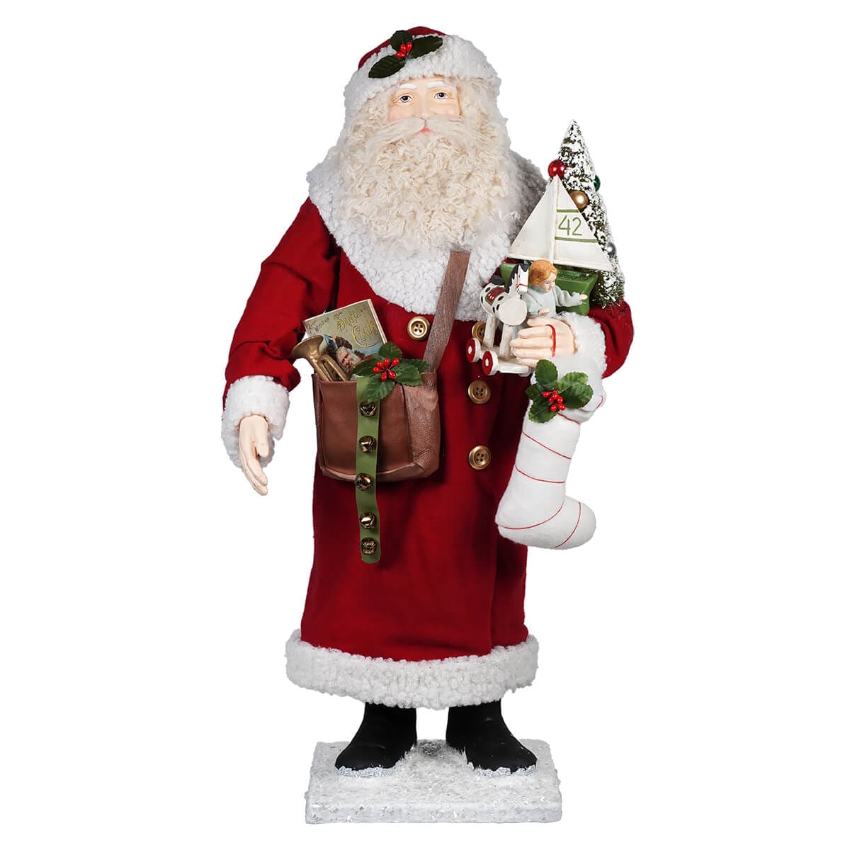 Jolly Old St. Nicholas With Toys - Christmas