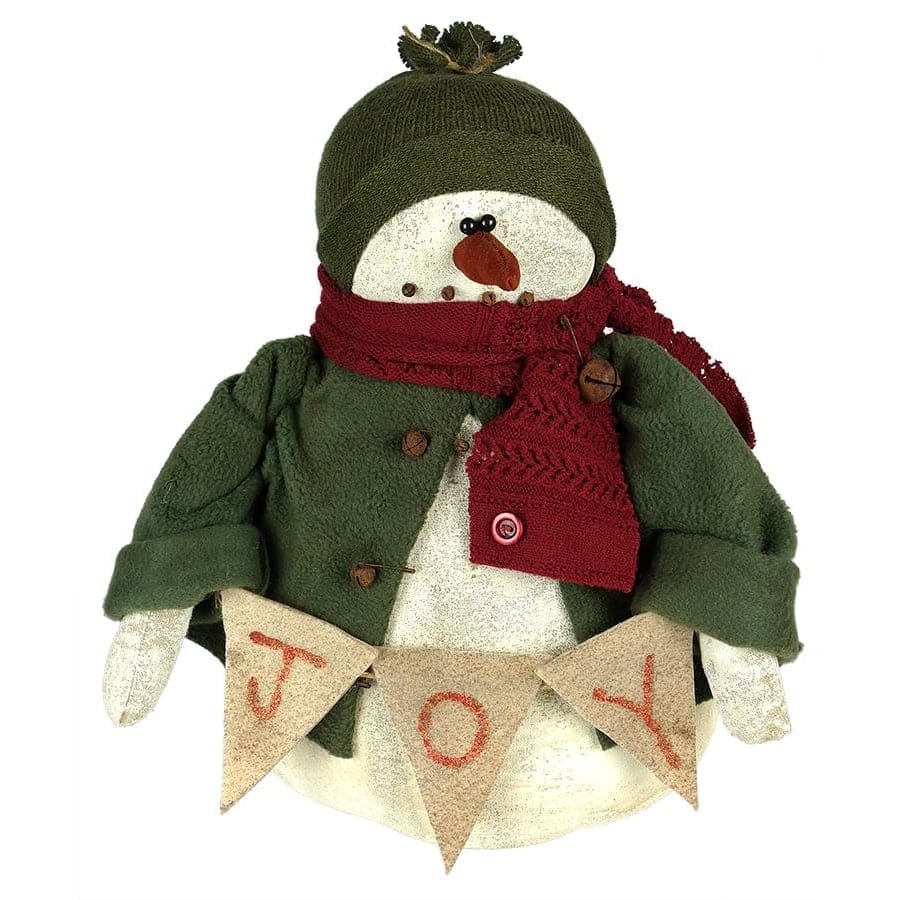 Joy Garland Snowman