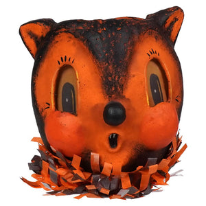 JPD Surprised Orange & Black Bat Lantern - Halloween