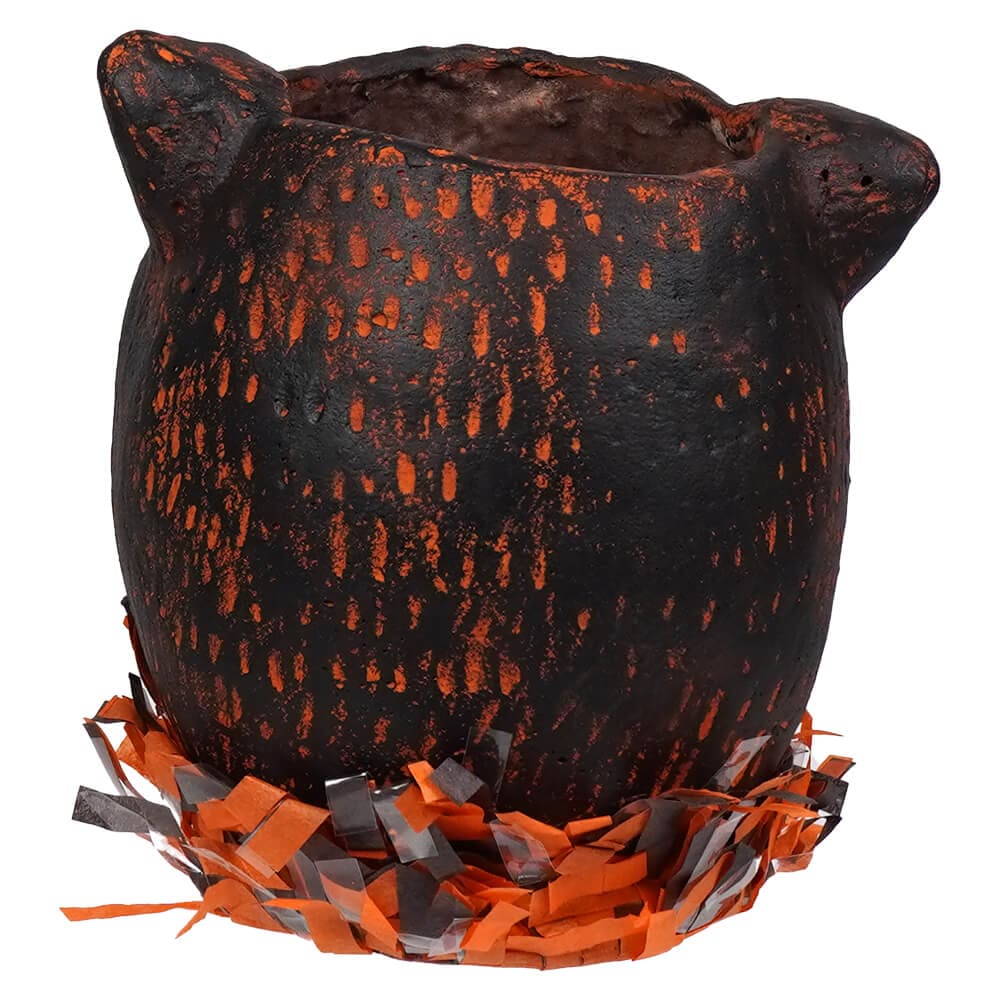 JPD Surprised Orange & Black Bat Lantern - Halloween