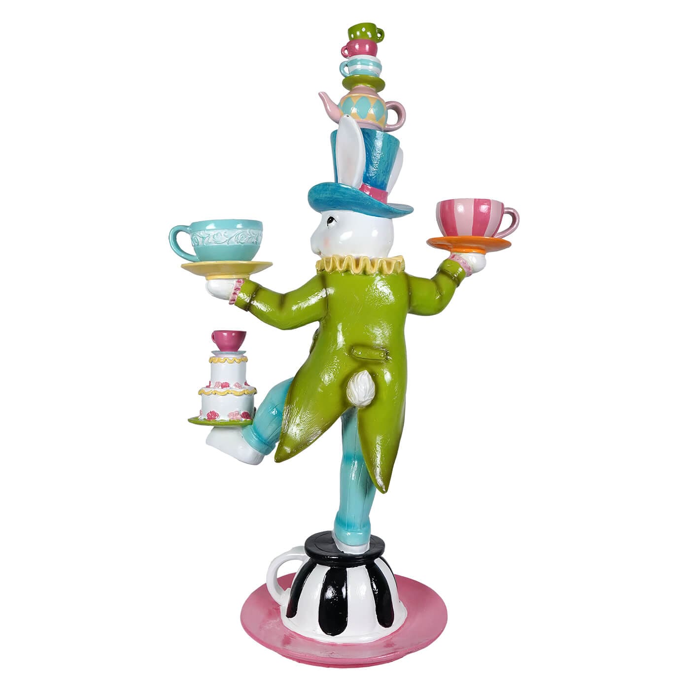 Juggling Teacup Bunny - Easter