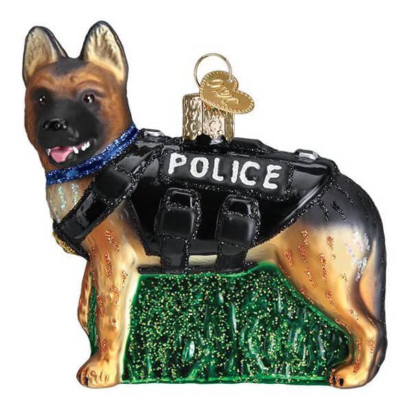 K-9 Dog Ornament