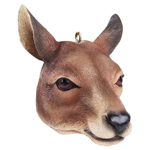 Kangaroo Head Resin Ornament