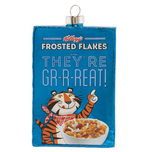 Kellogg's Frosted Flakes™ Vintage Cereal Box Ornament by Kat
