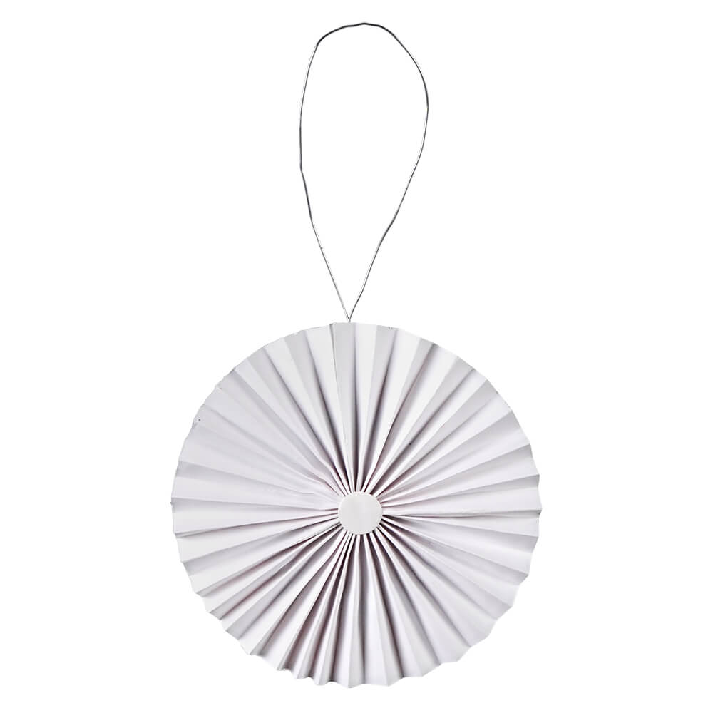 Kitschmas Rosette Ornaments Set/4 - Ornaments