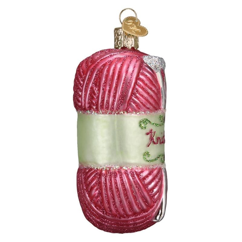 Knitting Yarn Ornament