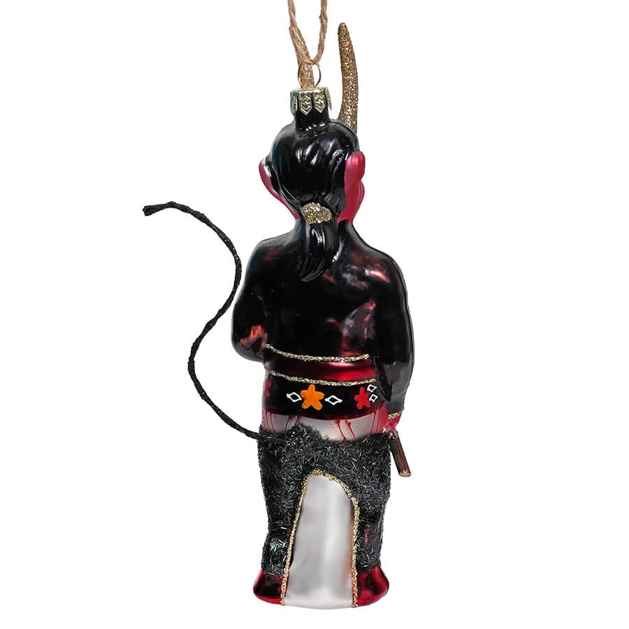 Krampus in a Black Jacket Ornament