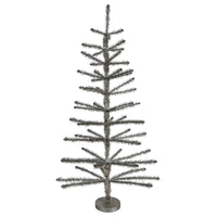 image of Feather, Tinsel & Pre-Lit Christmas Trees decor