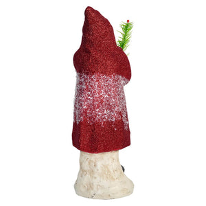 Large Red Shimmer Belsnickle