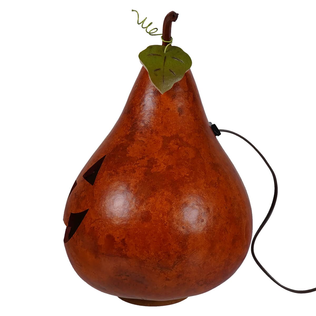 Large Traditional Jack Gourd - Halloween