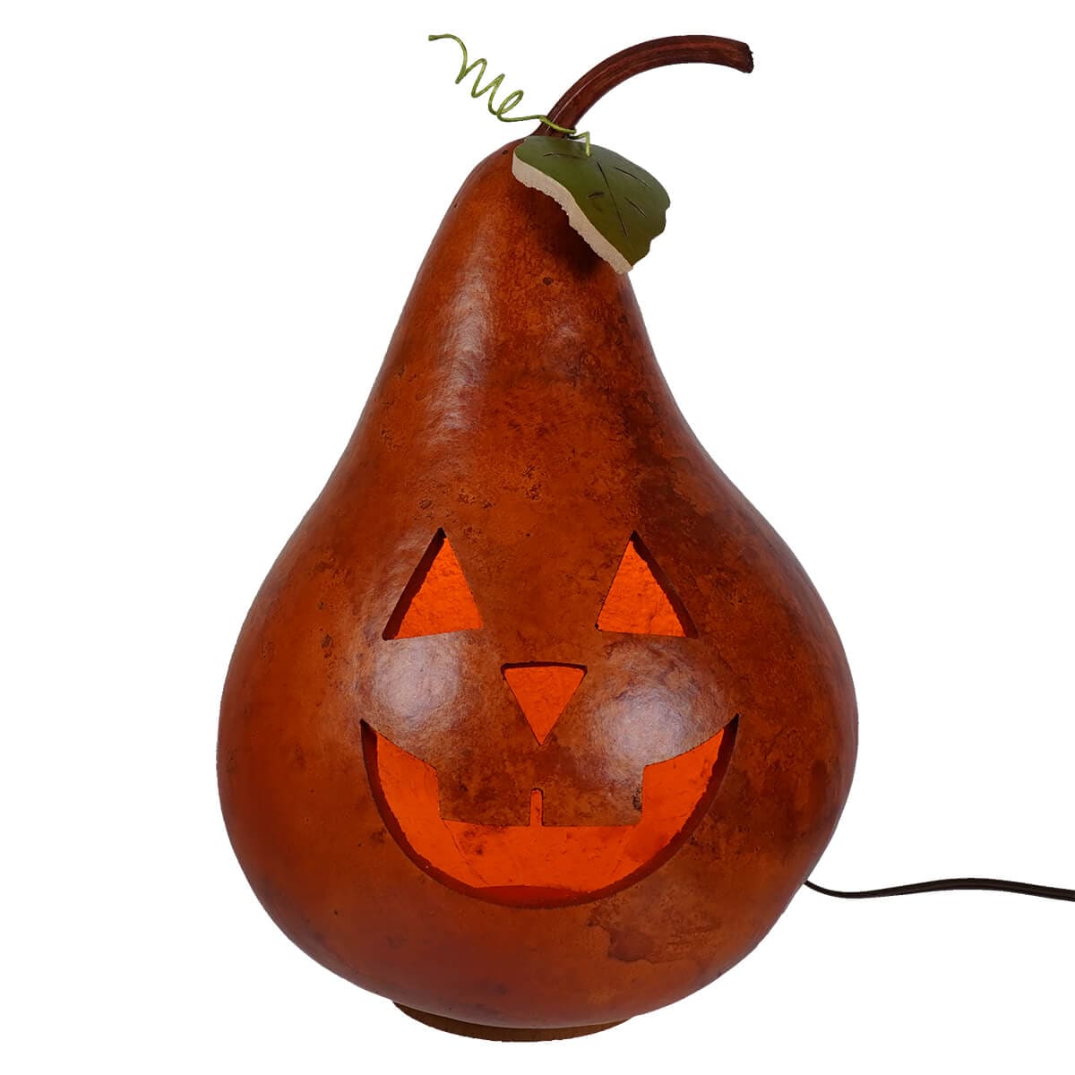 Large Traditional Jack Gourd - Halloween