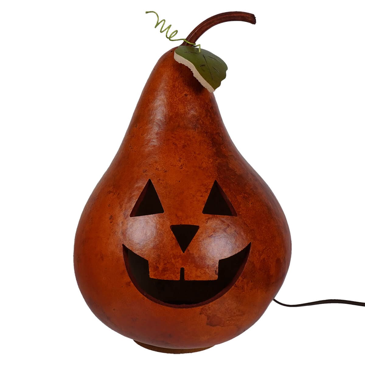 Large Traditional Jack Gourd - Halloween