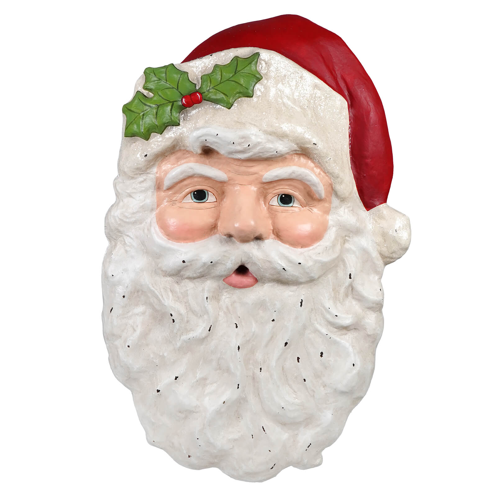 Large Vintage Santa Head - Christmas