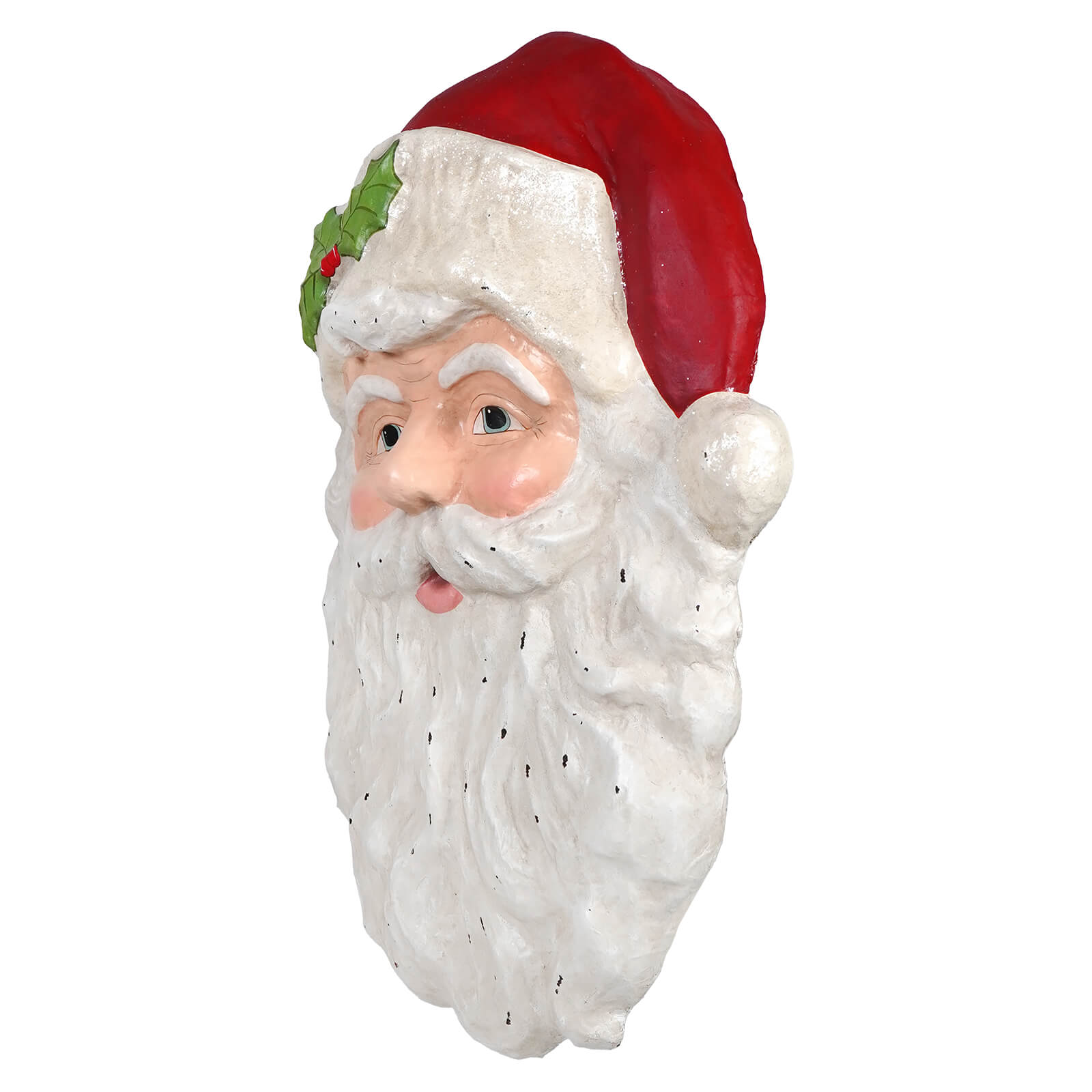 Large Vintage Santa Head - Christmas