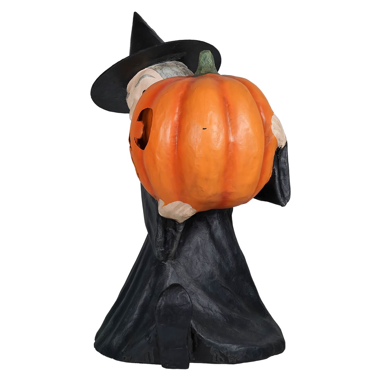 Large Witch With Pumpkin - Halloween