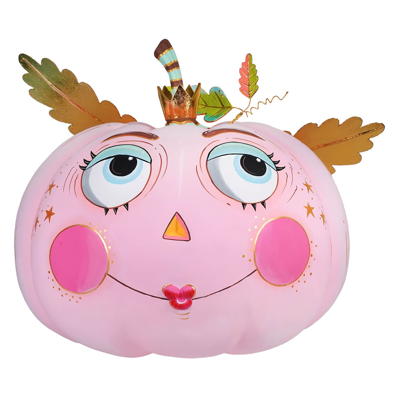 Lasquasha Pink Pumpkin Pixie Display - Halloween