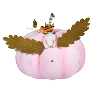 Lasquasha Pink Pumpkin Pixie Display - Halloween