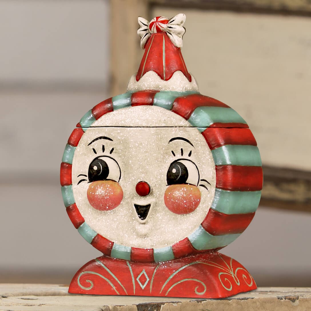 Laughing Merrymint Candy Box - Christmas