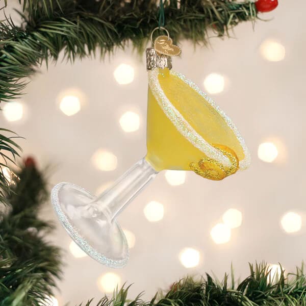 Lemon Drop Martini Ornament - Ornaments