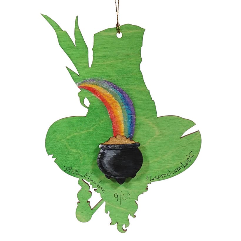 Leprechaun Luck Ornament