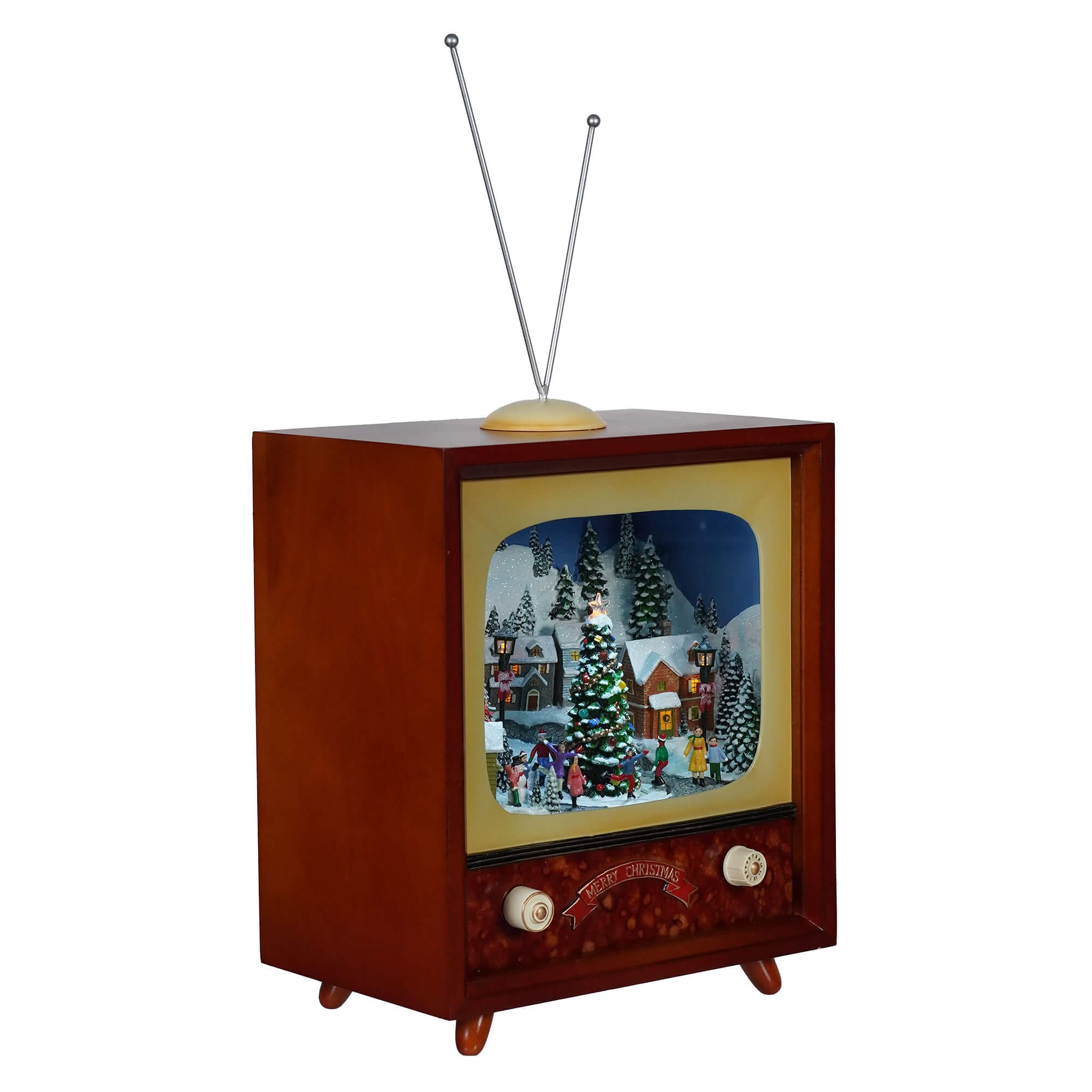 Lighted Animated & Musical Christmas TV