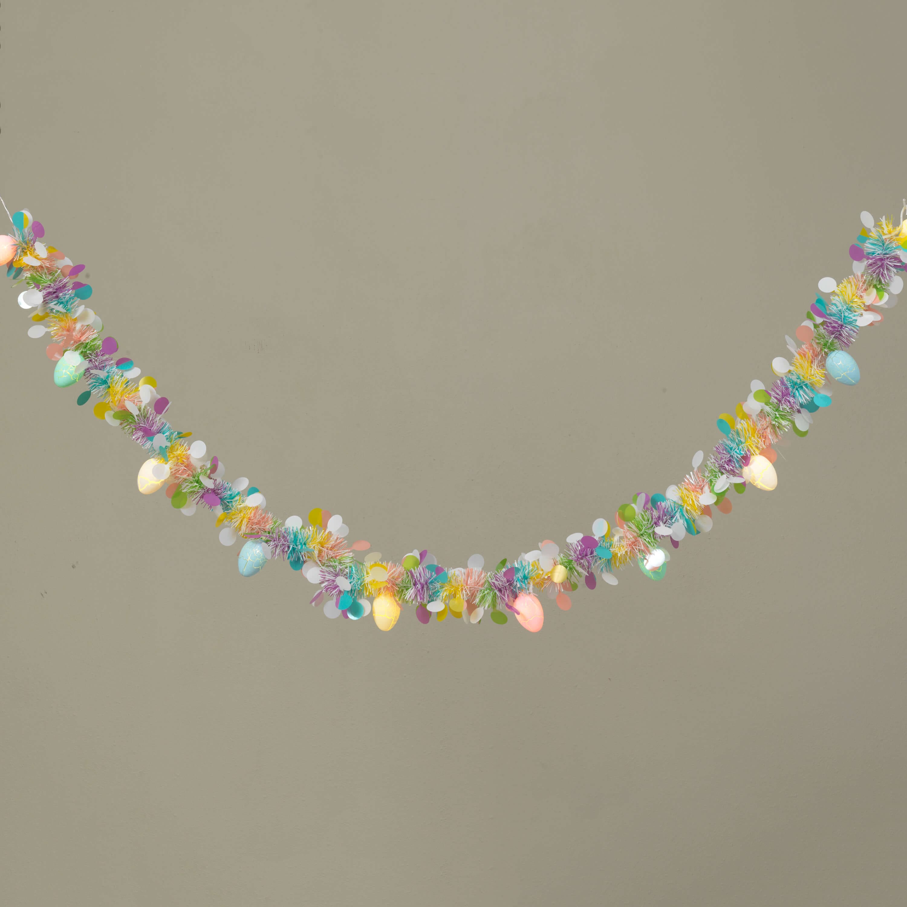 Lighted Easter Egg Garland - Easter